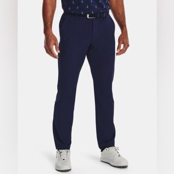 Men's Under Armour Drive Pants - Midnight Navy - 30/32 - Picture 1 of 9
